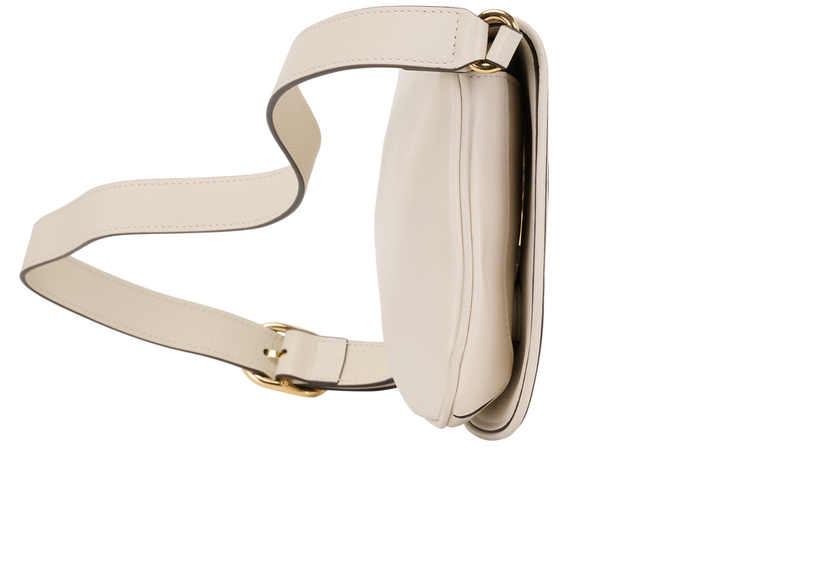 Small Blondie Shoulder Bag, &pound;995, Handbags, Beige, Leather, Side view